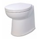 Jabsco De Luxe 17  elektr. toilet 12V, recht met spoelwaterpomp
