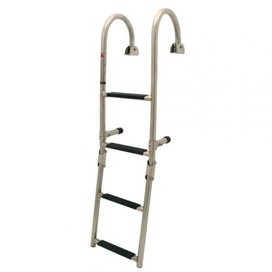 LADDER KLAPBAAR 2 + 2 RVS 250 X 920 MM