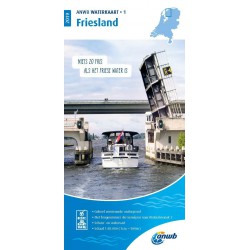 Waterkaart 1. Friesland