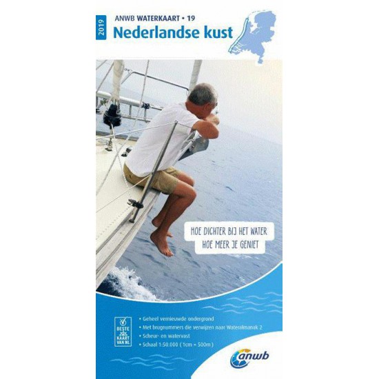 Waterkaart 19. Nederlandse Kust 2020