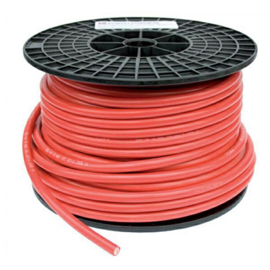 Dubbel geisoleerde kabel rood 35  mm  accukabel