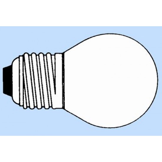 LAMP 12V 25W E27 KOGEL MAT