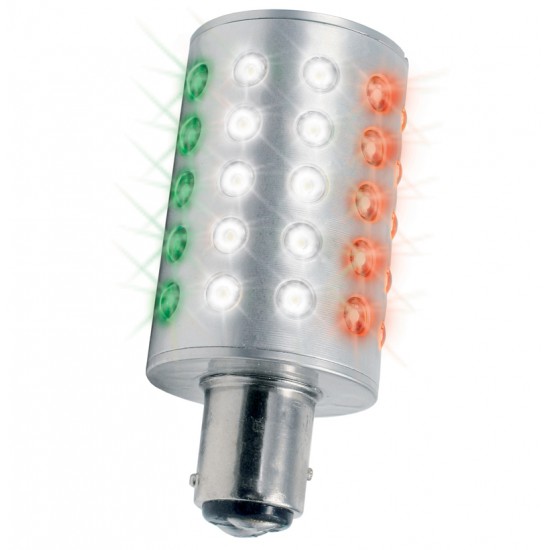 MAST LED NAV. LAMP 3-KLEUR 10-30V Bay15D