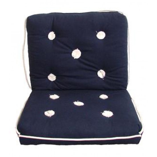 Marine cushion-triple-BLUE