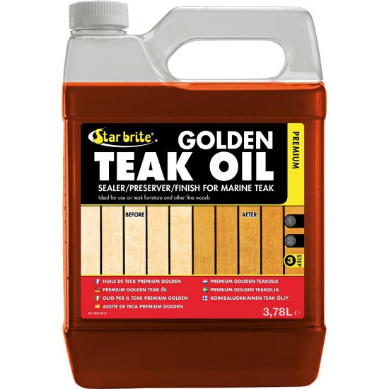 Premium Golden Teak Oil 3780Ml