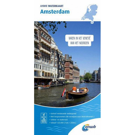 Waterkaart Amsterdam