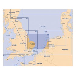 C25 PASSAGE CHART - Harwich to River Humber and Holland