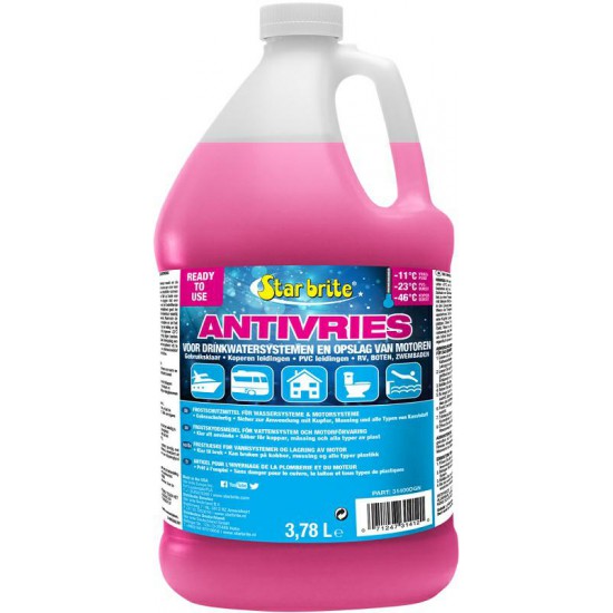 Antivries voor Drinkwater en Motor-systemen - 3,78 L