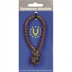 Dyneema shackle 4mm zwart