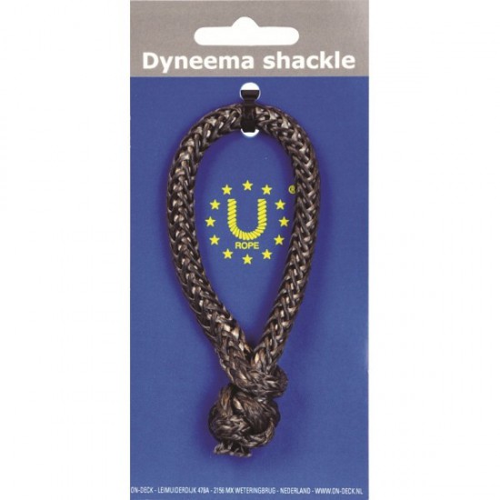 Dyneema shackle 4mm zwart