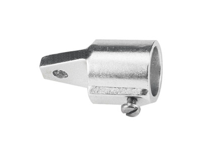 BUISKAPBESLAG ALU EINDSTUK 20MM