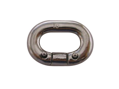 RVS KETTING VERBINDER 2D. 6MM