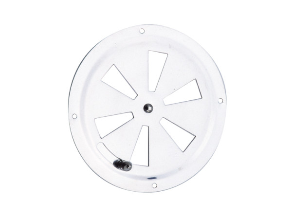 RVS VENTILATIEROOSTER 125 MM