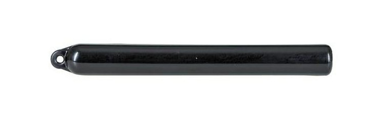 Slimfender zwart 5x43cm