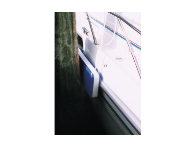 PE VLAKKE FENDER 1 BLAUW