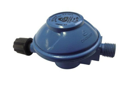 Gasdrukregelaar campinggas 30mbar met + l bu