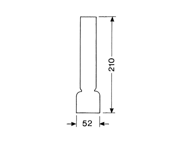 LAMPEGLAS 14 LIGNE X 210MM
