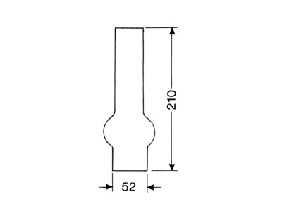 LAMPEGLAS 15 LIGNE X 210MM