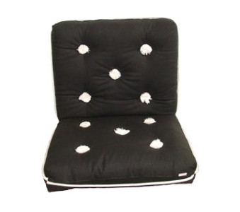 Marine cushion-double-BLACK