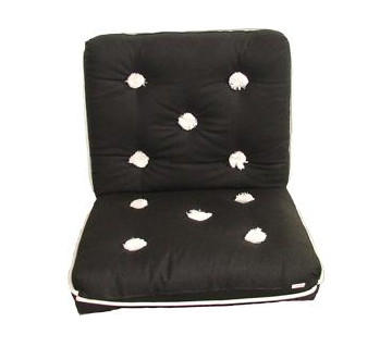 Marine cushion-double-BLACK