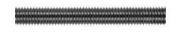 Draadeind Din975 A4 M8X1000
