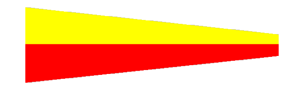 N.L.A. FLAG INDIVIDUAL CODE 7 30 X 36 CM