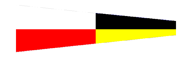 N.L.A. FLAG INDIVIDUAL CODE 9 30 X 36 CM
