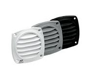 Ventilatierooster wit 82 x 84 mm