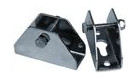 Zwemtrap bevestigingsplaat RVS 2 stuks