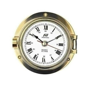 Klok koper 3 inch