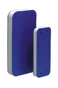 Fender plat 49cm x 18cm blauw