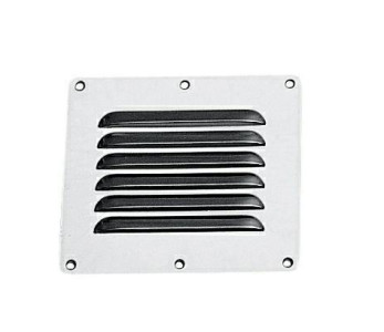 Ventilatierooster RVS 115x130