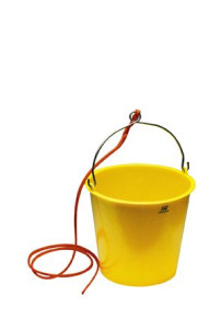 Plastic puts 10liter met lijn