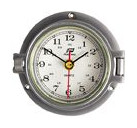 Klok 3 inch matverchroomd