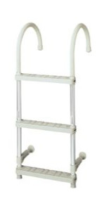 Zwemtrap ALU 3 treden 26cm