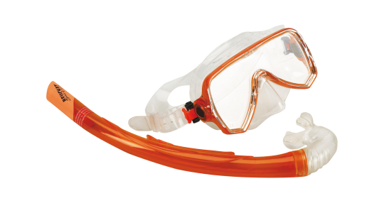 Duikbril en snorkel
