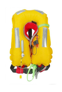 Reddingsvest Pilot 165 II auto met harnas blauw