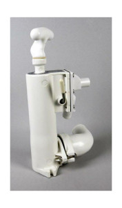 pomp voor handtoilet compleet wit