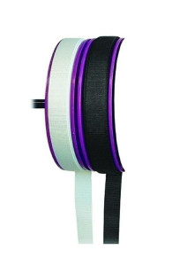 polyester hangband 50mm zwart