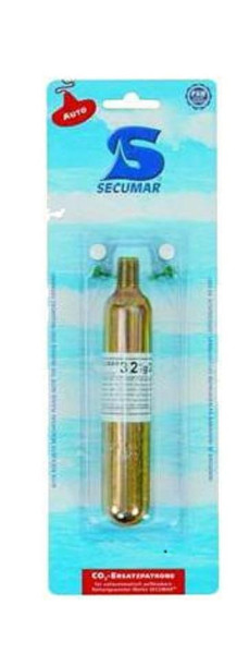 56g CO2 patroon met 2 tabletten+pin voor automatische vesten