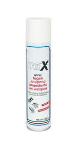 Hg x spray kruipend ongedierte 400ml