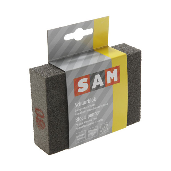 Sam flexibel schuurblok fijn-middel