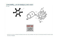 Technautic Impeller 7402 + Inbussleutel