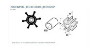 Technautic Impeller 7411 Nitriel