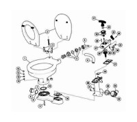 Jabsco Handtoilet Handpomp Compleet Kit B