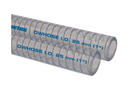 Drinkwaterslang- m. 30 x 38,4mm met stalen inlage