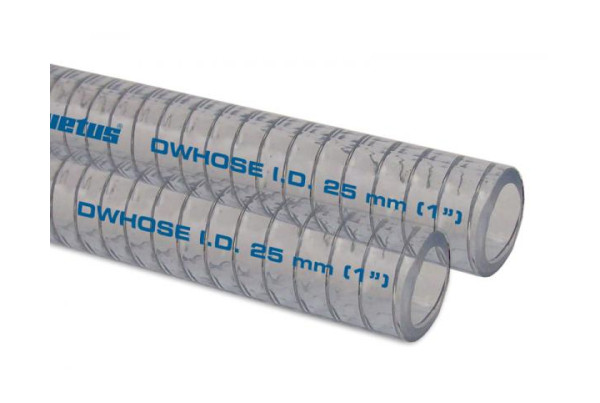 Drinkwaterslang- m. 30 x 38,4mm met stalen inlage