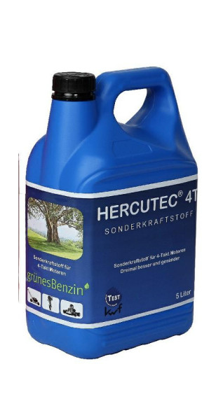 Hercutec 4-takt Alkylaatbrandstof, 5 Liter Ook te gebruiken met andere merken zoals Aspen.
