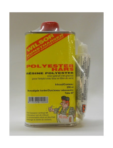 Polyesterhars impr. incl BP harder 0,25 ltr