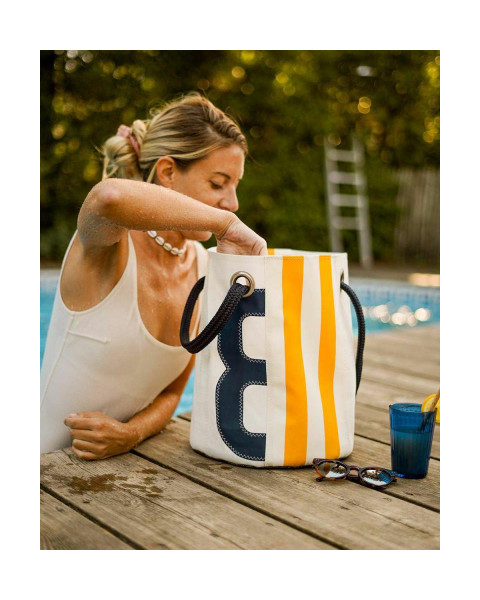 727 Sailbags Dolce Vita Yellow Sun strandtas 8